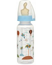 Бебешко шише NIP - Family, РР, Flow B, 6 м+, 250 ml  -1